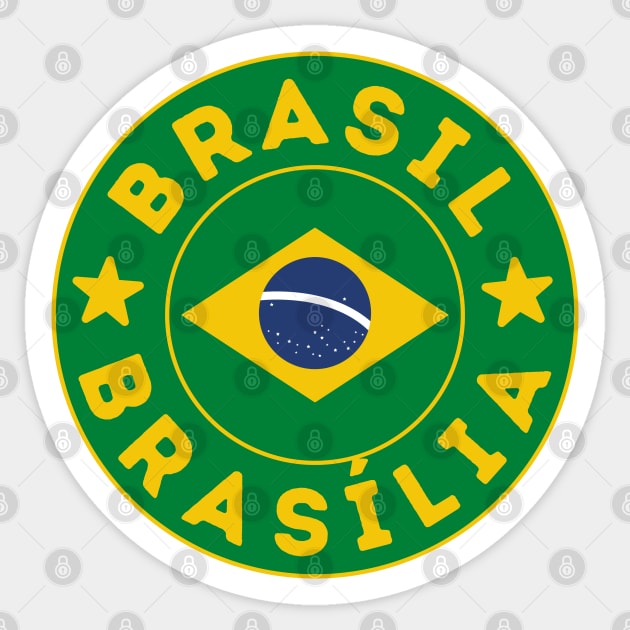 Brasilia Sticker by footballomatic